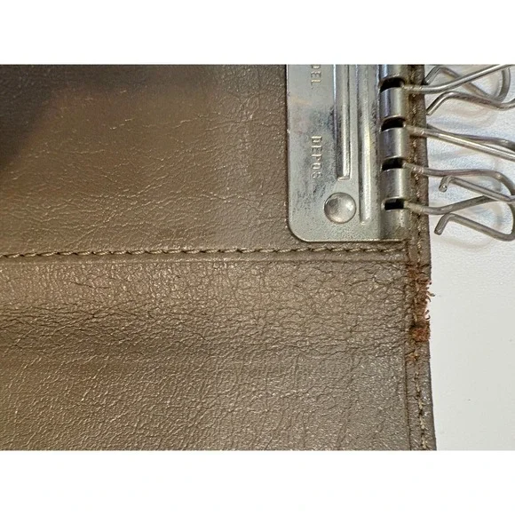 Chloe Taupe Brown Leather Monogram Key Holder Wallet - Picture 7 of 13